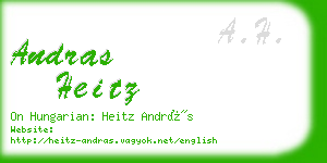 andras heitz business card